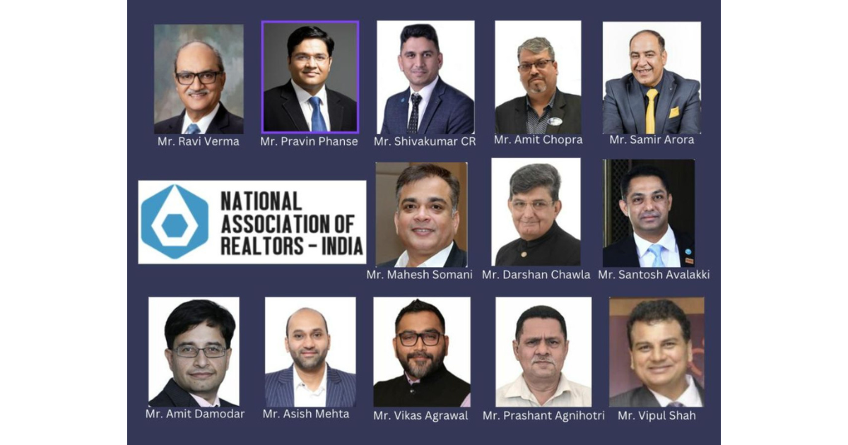 NAR India Appoints New Leadership to Shape Future of Real Estate Industry in India
